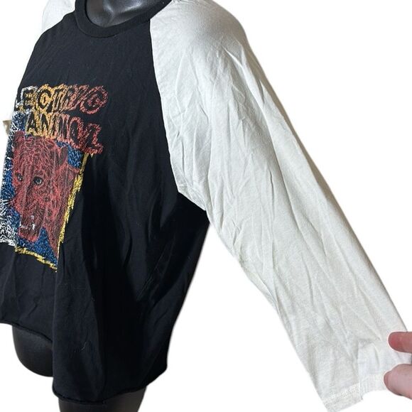 MOTHER Graphic Tee electric animal 80s leopard print retro - Picture 4 of 5